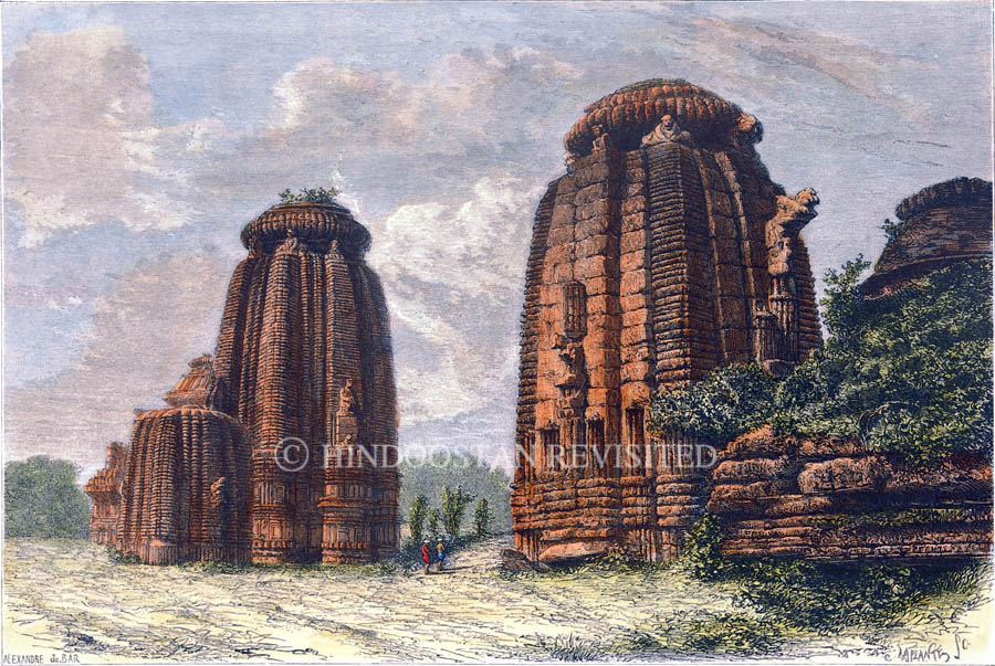 /data/Original Prints/Topography Views, City Views, Landscapes/TEMPLE OF BHOWANESHWUR.jpg